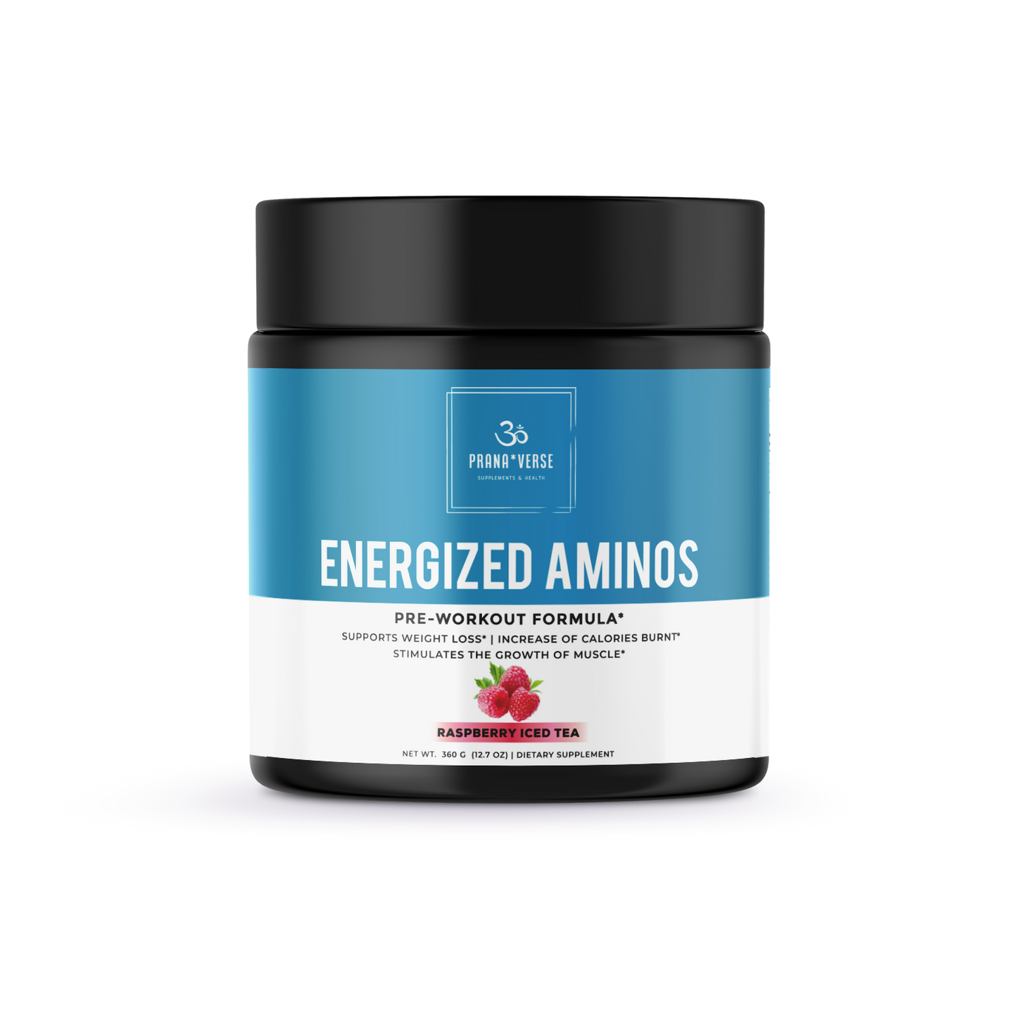 Energized Aminos Raspberry Iced Tea
