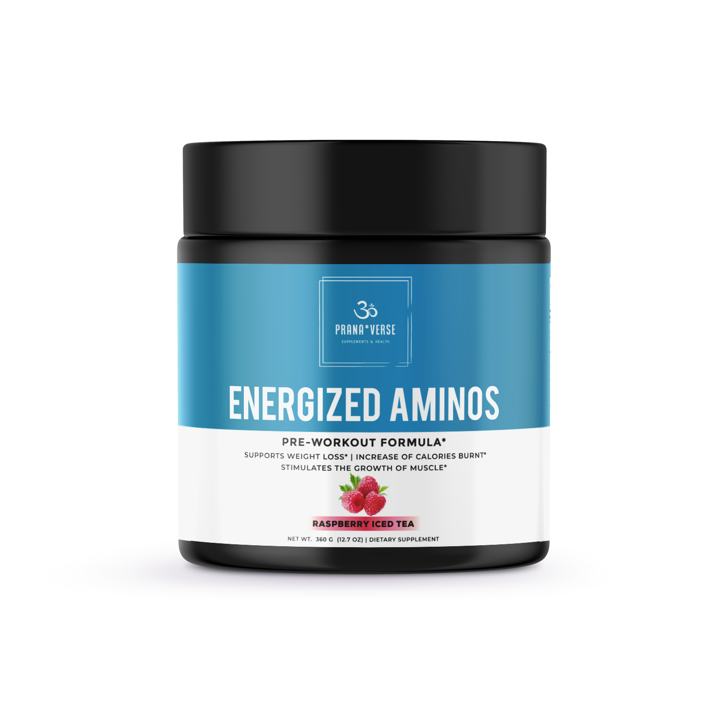 Energized Aminos Raspberry Iced Tea