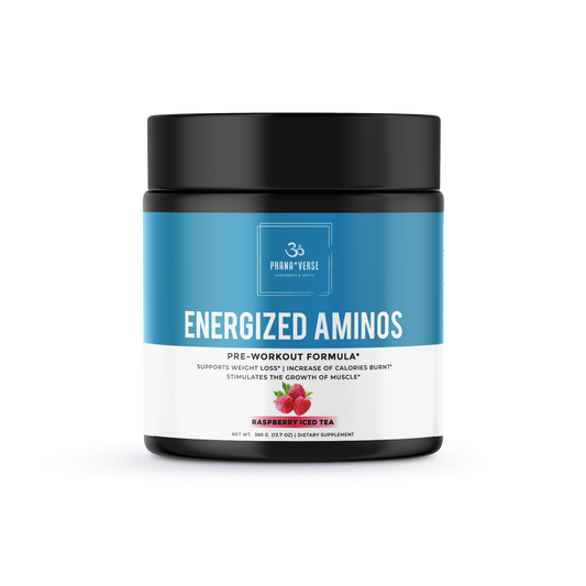Energized Aminos Raspberry Iced Tea